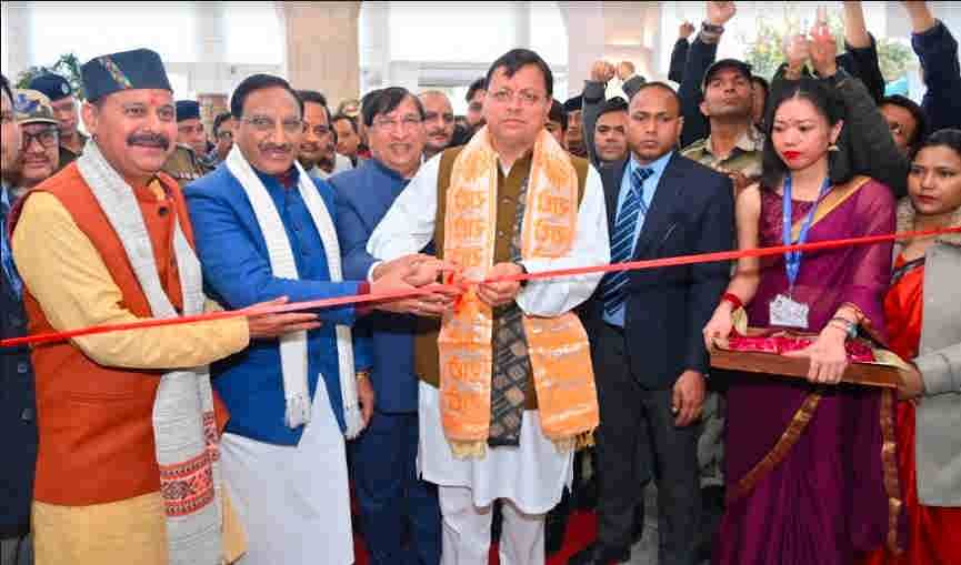 मुख्यमंत्री ने किया जौलीग्रान्ट एयरपोर्ट पर नवनिर्मित टर्मिनल भवन फेज-2 का लोकार्पण