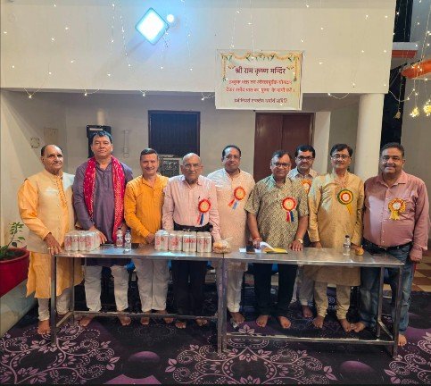 इंजीनियर्स एनक्लेव के श्री रामकृष्ण मंदिर में धूमधाम से मनाई गई श्रीकृष्ण जन्माष्टमी
